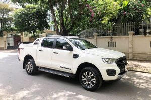 Cho thuê xe bán tải Ford Ranger màu trắng
