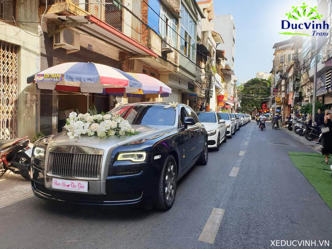 Cho Thuê Xe Cưới Rolls Royce Ghost siêu sang