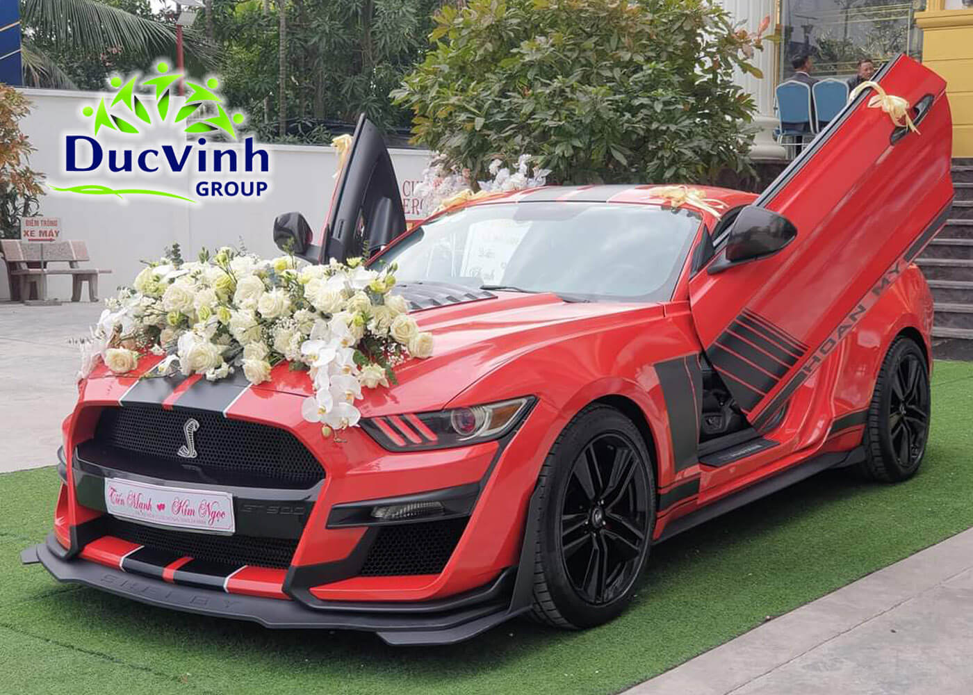 Cho thuê xe cưới Ford Mustang 2 cửa