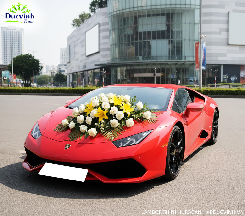 Cho Thuê Siêu Xe Cưới Lamborghini Huracan