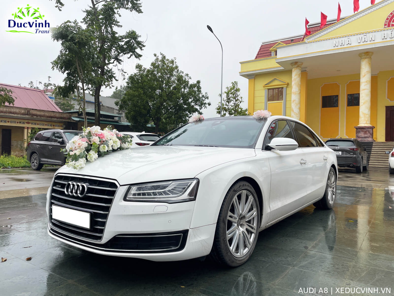 Cho Thuê Xe Cưới Audi A8 Hạng Sang